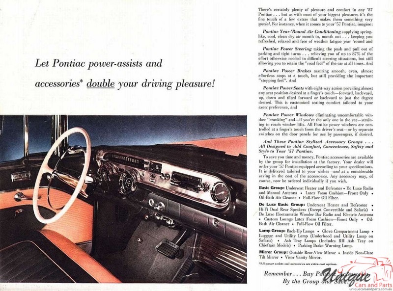 1957 Pontiac Brochure Page 3